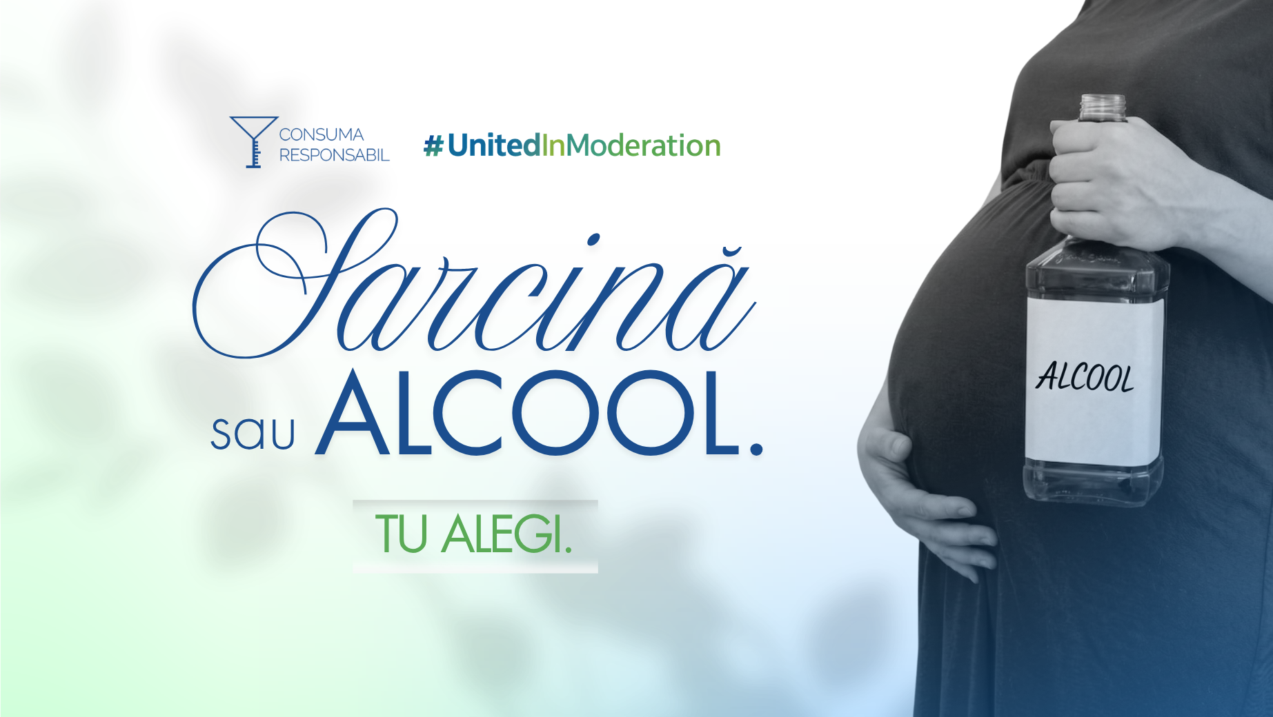 Campania „Sarcină sau alcool. Tu alegi!”: Un sfert dintre românce au consumat alcool în sarcină